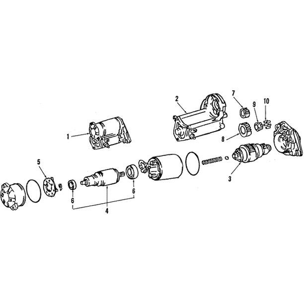 Toyota 28150-66040 Starter Solenoid Toyota 28150-66040 Starter Solenoid